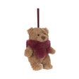 Jellycat Bartholomew Bear Winter Warmer Decoration - Princess and the Pea Boutique