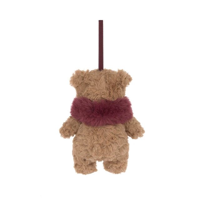 Jellycat Bartholomew Bear Winter Warmer Decoration - Princess and the Pea Boutique