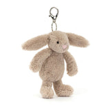 Jellycat Bashful Beige Bunny Bag Charm - Princess and the Pea Boutique