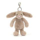 Jellycat Bashful Beige Bunny Bag Charm - Princess and the Pea Boutique