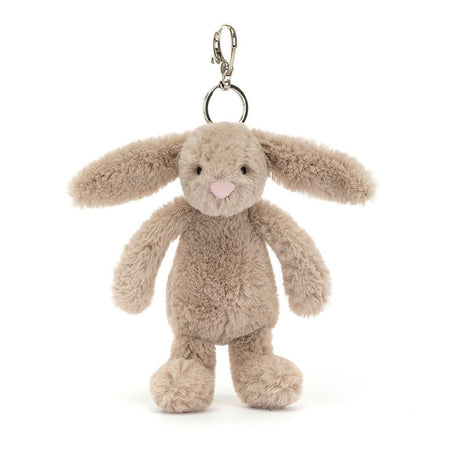 Jellycat Bashful Beige Bunny Bag Charm - Princess and the Pea Boutique