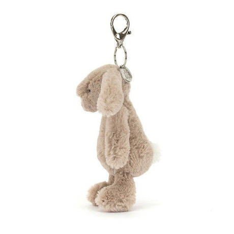 Jellycat Bashful Beige Bunny Bag Charm - Princess and the Pea Boutique