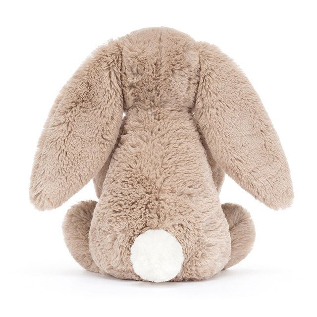 Jellycat Bashful Beige Bunny 'Birthday' - Princess and the Pea Boutique