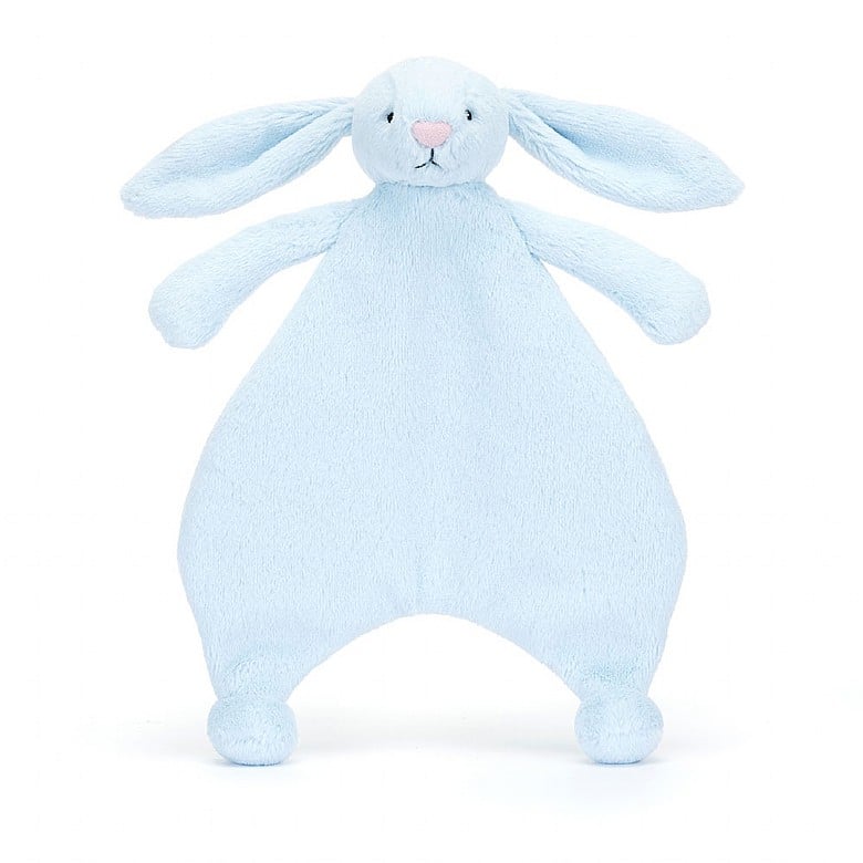 Jellycat Bashful Blue Bunny Comforter - Princess and the Pea