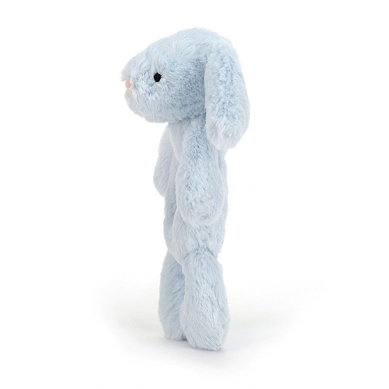 Jellycat Bashful Blue Bunny Ring Rattle - Princess and the Pea