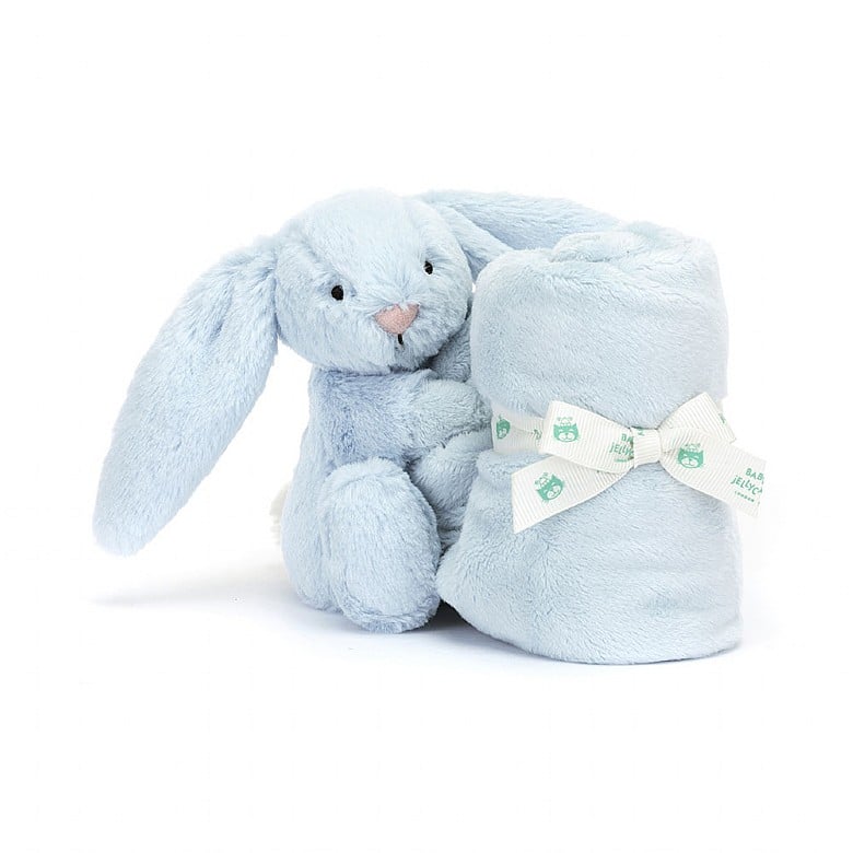 Jellycat Bashful Blue Bunny Soother - Princess and the Pea