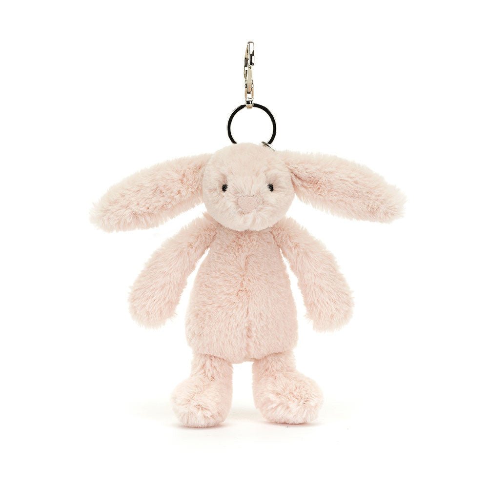 Jellycat Bashful Blush Bunny Bag Charm - Princess and the Pea Boutique