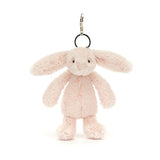 Jellycat Bashful Blush Bunny Bag Charm - Princess and the Pea Boutique