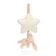 Jellycat Bashful Blush Bunny Musical Pull - Princess and the Pea