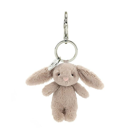 Jellycat Bashful Bunny Biege Bag Charm - Princess and the Pea Boutique