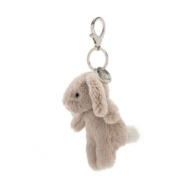 Jellycat Bashful Bunny Biege Bag Charm - Princess and the Pea Boutique