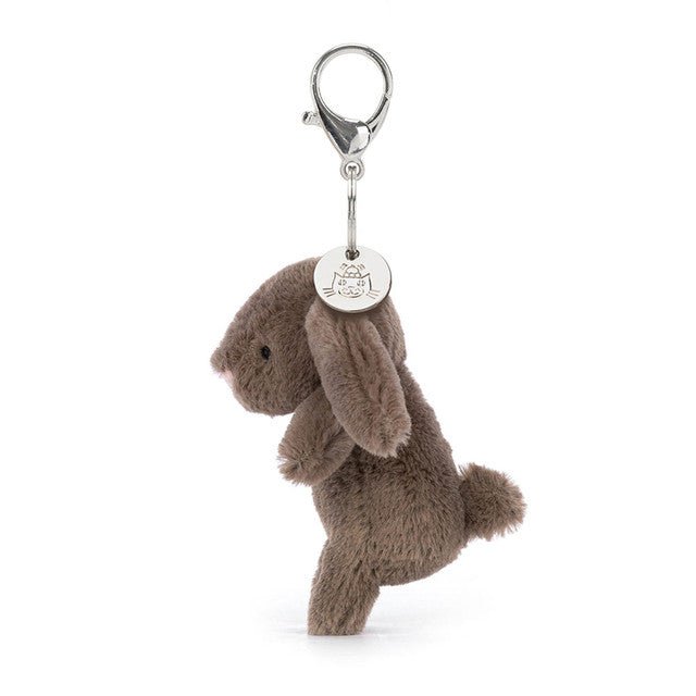 Jellycat Bashful Bunny Truffle Bag Charm - Princess and the Pea Boutique