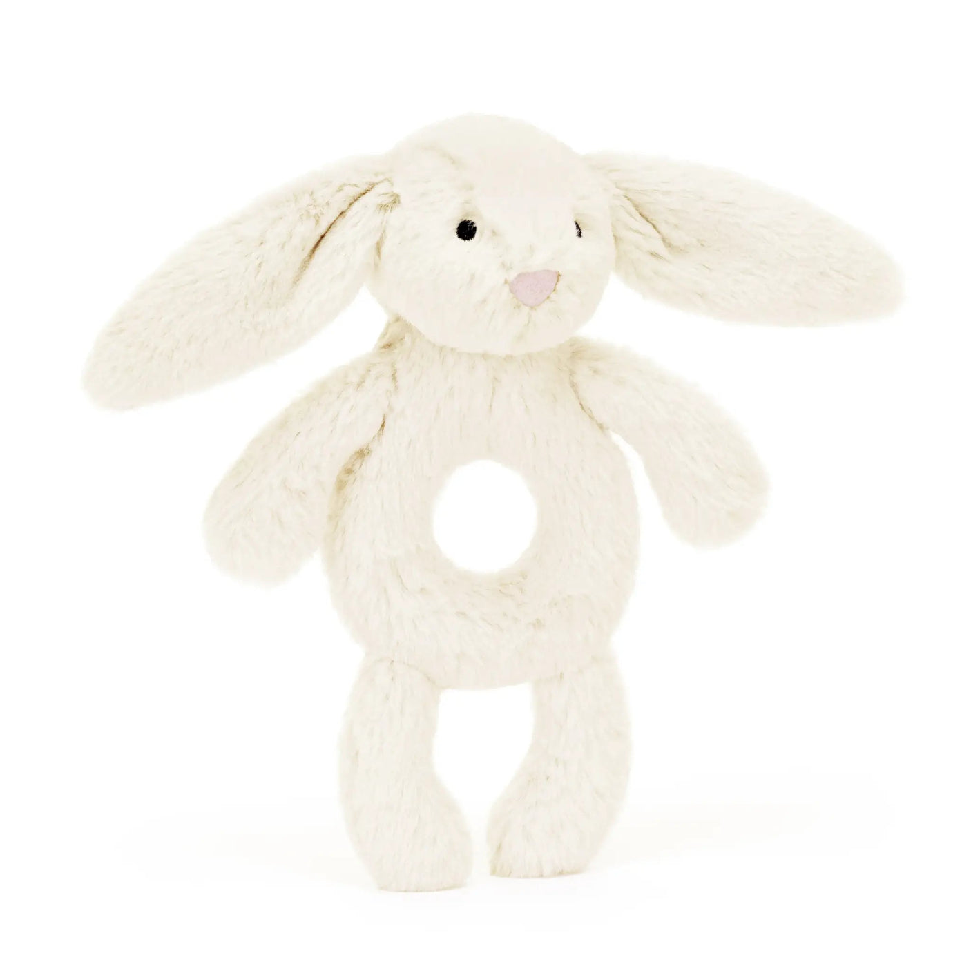 Jellycat Bashful Cream Ring Rattle - Princess and the Pea Boutique