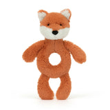 Jellycat Bashful Fox Cub Ring Rattle - Princess and the Pea Boutique