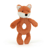 Jellycat Bashful Fox Cub Ring Rattle - Princess and the Pea Boutique