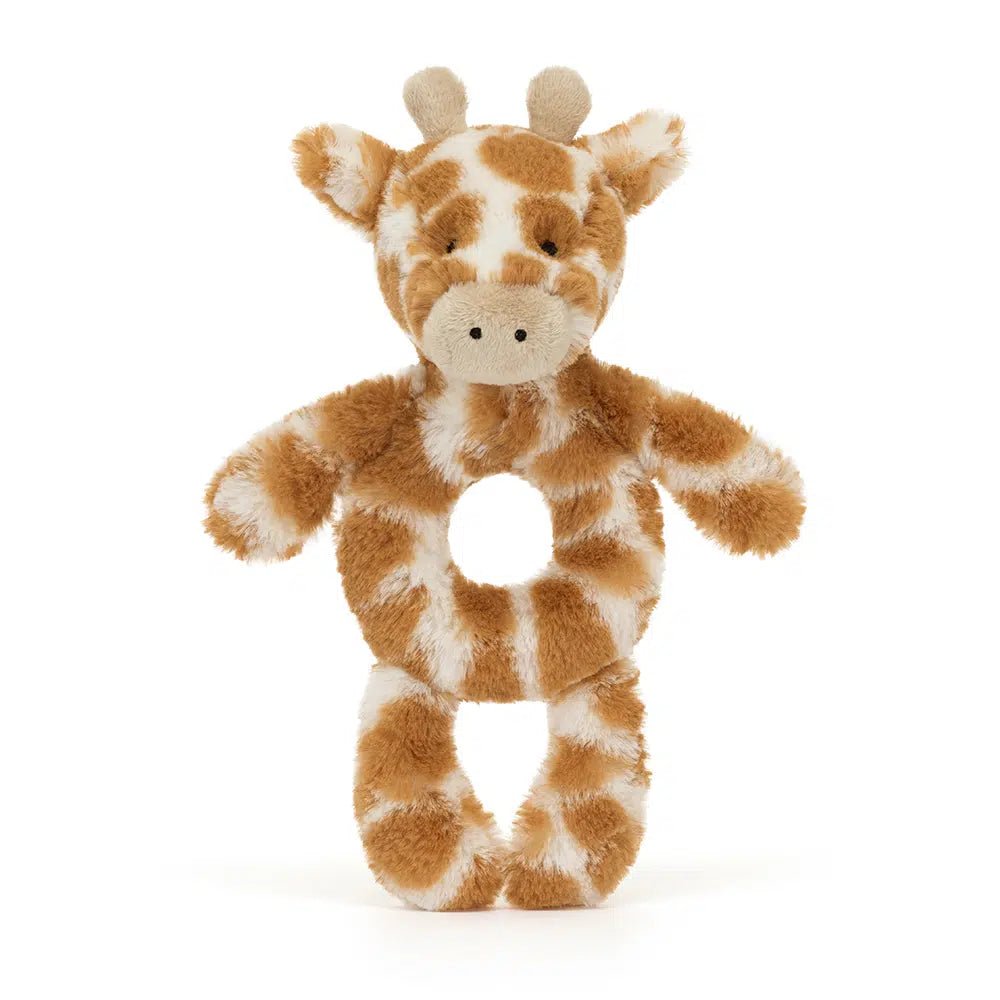 Jellycat Bashful Giraffe Ring Rattle - Princess and the Pea Boutique