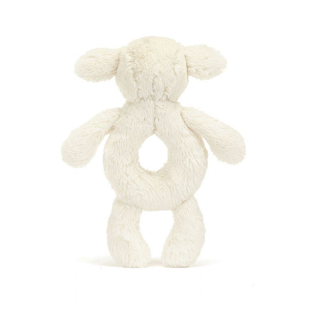 Jellycat Bashful Lamb Ring Rattle - Princess and the Pea