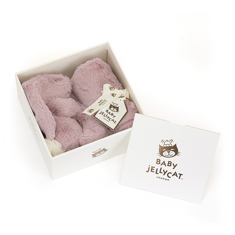 Jellycat Bashful Luxe Bunny Rosa Soother - Princess and the Pea