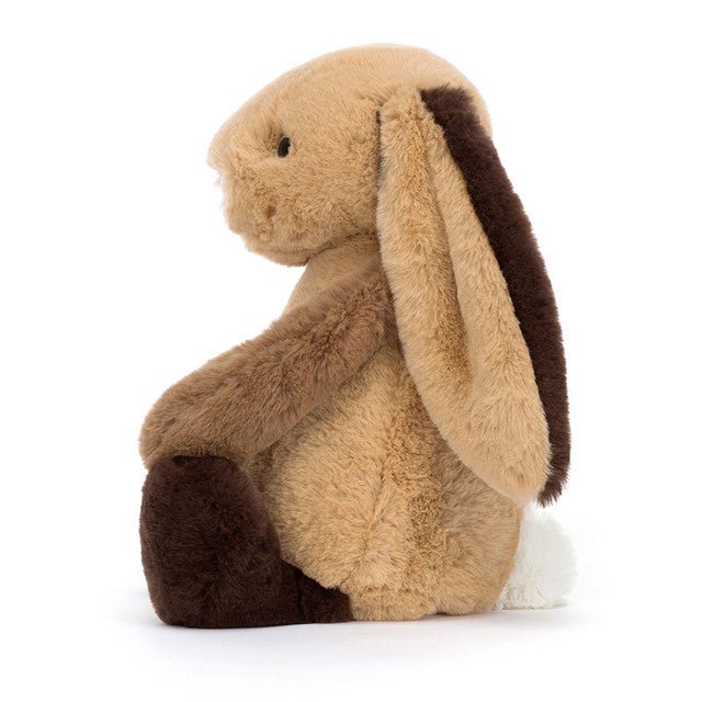 Jellycat Bashful Patchwork Brown Bunny - Princess and the Pea Boutique