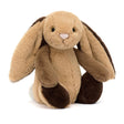 Jellycat Bashful Patchwork Brown Bunny - Princess and the Pea Boutique