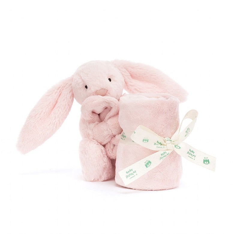 Jellycat Bashful Pink Bunny Soother - Princess and the Pea