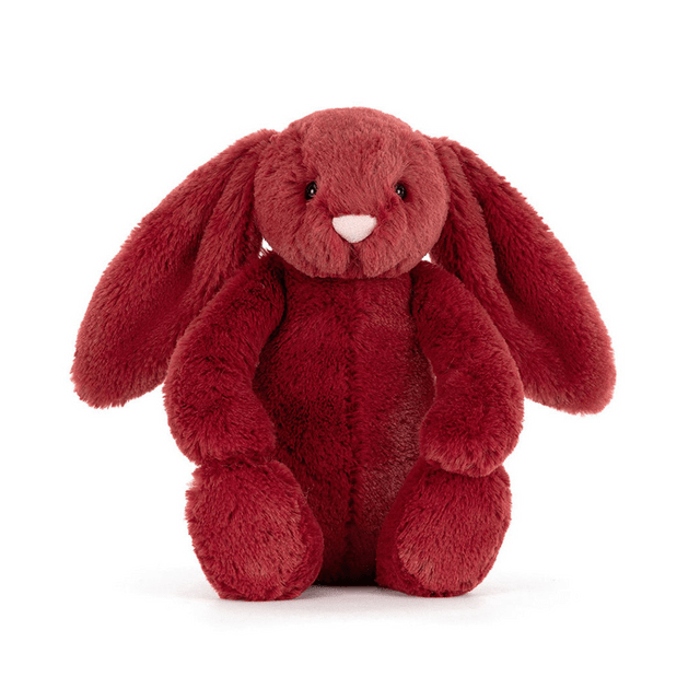 Jellycat Bashful Redcurrant Bunny - Princess and the Pea Boutique