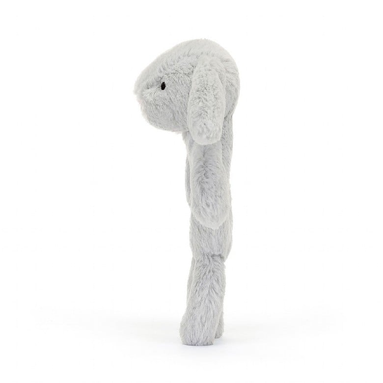 Jellycat Bashful Silver Bunny Ring Rattle - Princess and the Pea