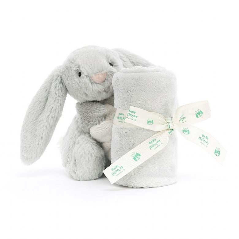 Jellycat Bashful Silver Bunny Soother - Princess and the Pea