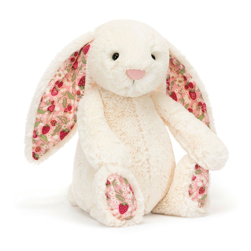 Jellycat Blossom Cream Bunny Berry - Princess and the Pea Boutique