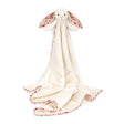 Jellycat Blossom Cream Bunny 'Berry' Blankie - Princess and the Pea Boutique