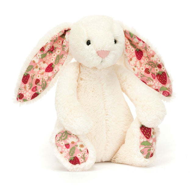 Jellycat Blossom Cream Bunny 'Berry' Little - Princess and the Pea Boutique