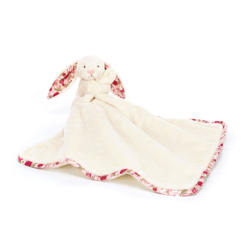 Jellycat Blossom Cream Bunny 'Berry' Soother - Princess and the Pea Boutique