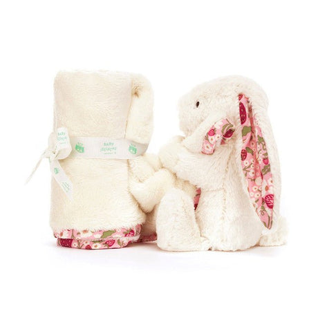 Jellycat Blossom Cream Bunny 'Berry' Soother - Princess and the Pea Boutique