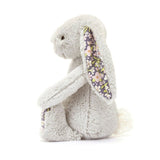 Jellycat Blossom Silver (Grey) Bunny Little - Princess and the Pea Boutique