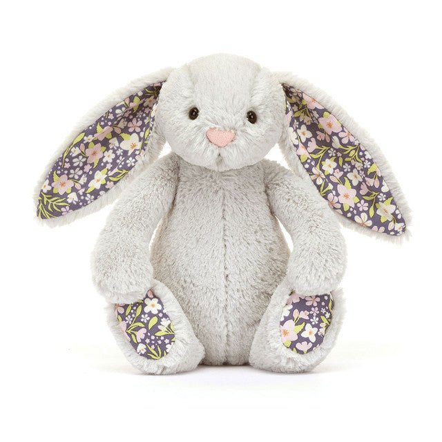 Jellycat Blossom Silver (Grey) Bunny Little – Princess and the Pea