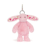 Jellycat Blushkin Blossom Bunny Bag Charm - Princess and the Pea Boutique