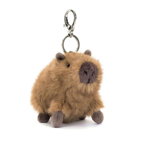 Jellycat Clyde Capybara Bag Charm - Princess and the Pea Boutique