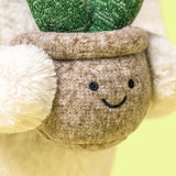 Jellycat Cream Bunny with Plant - Princess and the Pea Boutique