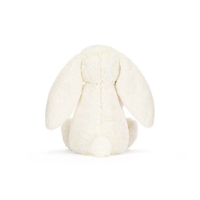Jellycat Cream Bunny with Rose - Princess and the Pea Boutique