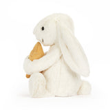 Jellycat Cream Bunny with Star - Princess and the Pea Boutique