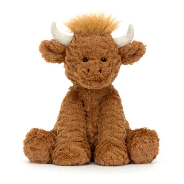 Jellycat Fuddlewuddle Highland Cow - Princess and the Pea Boutique