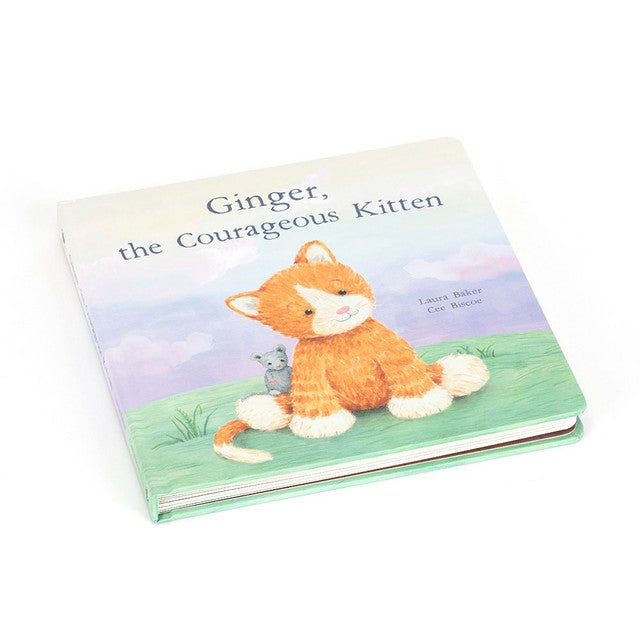 Jellycat Ginger, the Courageous Kitten Book - Princess and the Pea Boutique