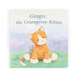 Jellycat Ginger, the Courageous Kitten Book - Princess and the Pea Boutique