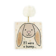 Jellycat If I Were A Bunny Board Book - Beige - Princess and the Pea Boutique