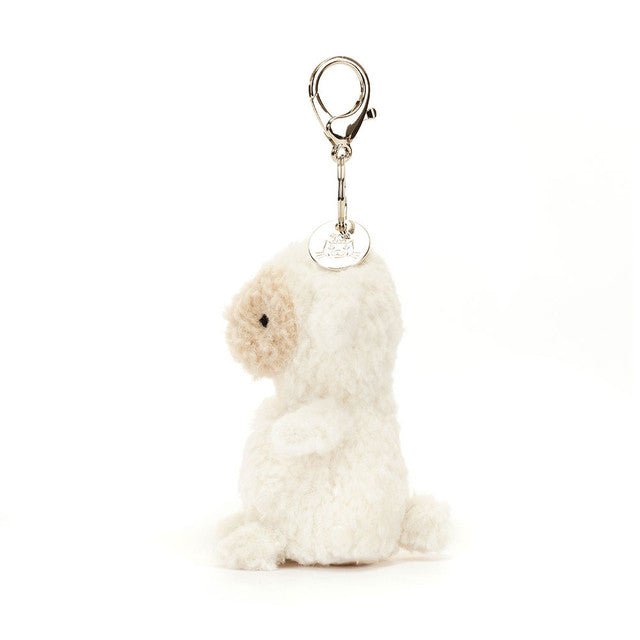 Jellycat Little Lamb Bag Charm - Princess and the Pea Boutique