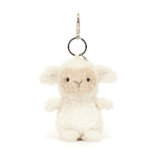 Jellycat Little Lamb Bag Charm - Princess and the Pea Boutique