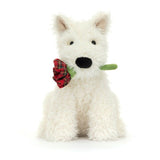 Jellycat Munro Scottie Dog 'Love You' - Princess and the Pea Boutique