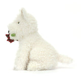 Jellycat Munro Scottie Dog 'Love You' - Princess and the Pea Boutique