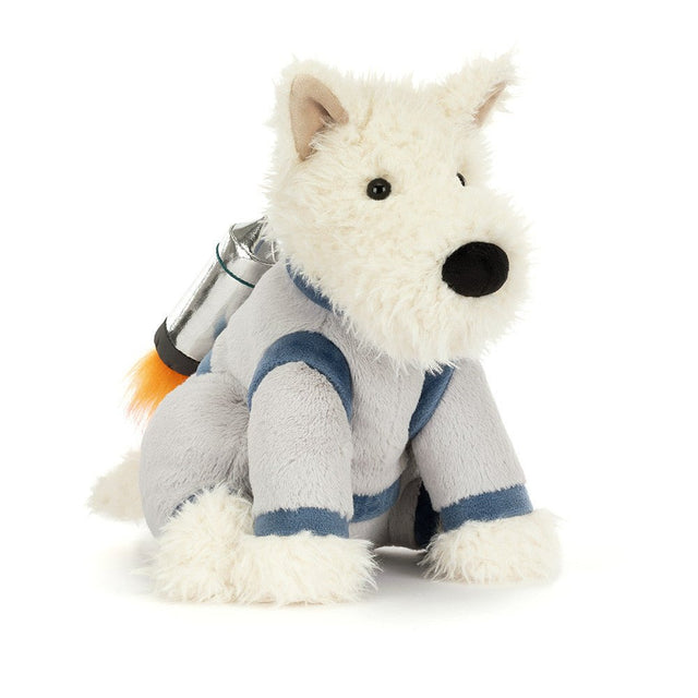 Jellycat Munro Scottie Dog Space Outfit - Princess and the Pea Boutique