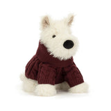 Jellycat Munro Scottie Dog Winter Outfit - Princess and the Pea Boutique
